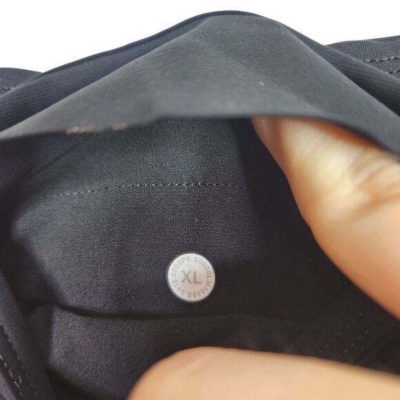 LULULEMON Pants Mens XL Black Surge Jogger Zipper Running Pockets Tapered - Picture 10 of 13